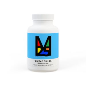 M25 Omega 3 Fish Oil Supplement (60 Softgels)