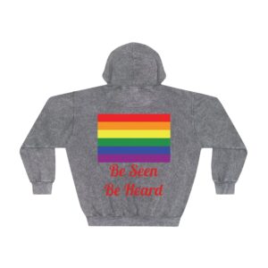 M25 Unisex Mineral Wash Hoodie - Pride Collection 18