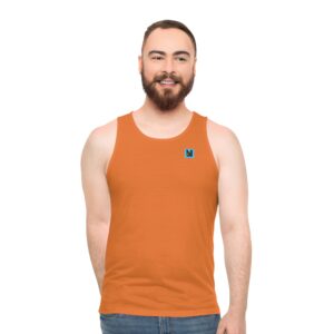 M25 Unisex Tank Top - Burnt Orange