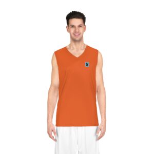 M25 Basketball Jersey - Bright Orange