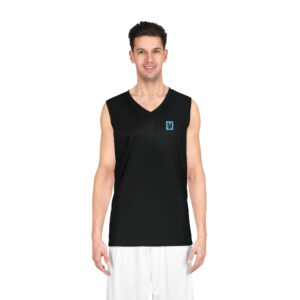 M25 Basketball Jersey - Midnight Black