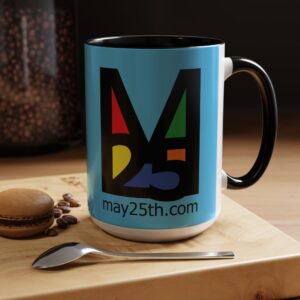 M25 Colorful Accent Mug (15oz)
