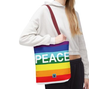 M25 Tote Bag - Pride Collection "Pride With Peace"