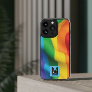 M25 Clear Phone Case - Pride Collection "Waving Flag"