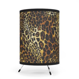 M25 Mood Lamp: Realistic Leopard Print