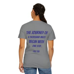 M25 Legacy T-Shirt:  Lao Tzu. -  A Thousand miles.