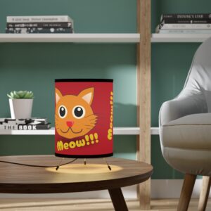 M25 Mood Lamp: Meow, Meow, Meow - Dark Red
