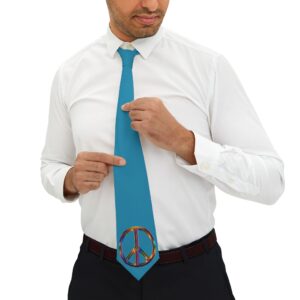 M25 Inspirational Necktie - Mod Peace Sign