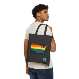 M25 Canvas Tote Bag - Pride Collection: "U.S.Gay"