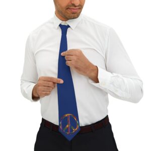 M25 Inspirational Necktie - Mod Peace Sign