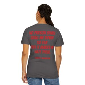 M25 Legacy T-Shirt: Booker T. Washington - No Person Shall...