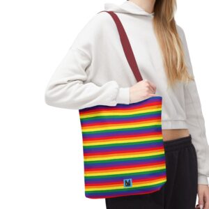 M25 Tote Bag - Pride Collection: "Mexican Style Pride Flag"