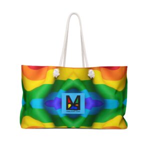 M25 Weekender Bag: Pride Collection "Trompe L'oeil"