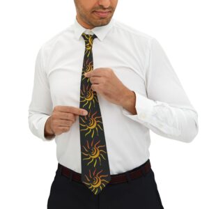 M25 Necktie - Stylized Sun